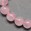 Natural Rose Quartz Bead Strands G-R173-14mm-04-1