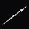 Acrylic & Glass & ABS Plastic Pearl & Alloy & Polymer Clay Pave Rhinestone Beads Strands MAK-T011-08B-1