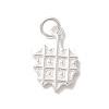 925 Sterling Silver Imitation Food Charms FIND-U013-11S-04-1