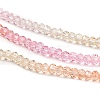 Transparent Painted Glass Beads Strands DGLA-A034-T2mm-A20-4