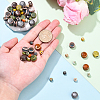 70Pcs 8 Styles Handmade Porcelain Beads PORC-YW0001-50-5