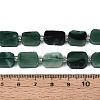 Natural Fuchsite Beads Strands G-C098-A34-01-5