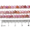 Natural Striped Agate/Banded Agate Beads Strands G-H302-A02-02-5