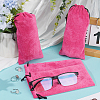 12Pcs Velvet Glasses Storage Drawstring Bag ABAG-BBC0001-16B-4