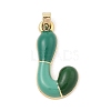 Alloy Enamel Pendants ENAM-S023-01G-J-2