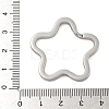 304 Stainless Steel Split Key Rings Hand Polished STAS-D144-01B-P-3