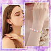 100Pcs 4 Colors Synthetic Coral Beads CORA-PA0001-03-5