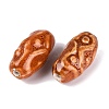 Vintage Handmade Porcelain Beads PORC-Q008-12D-3