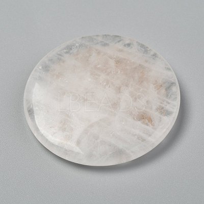 Chakras Themed Natural Quartz Crystal Cabochons G-P001-22A-1