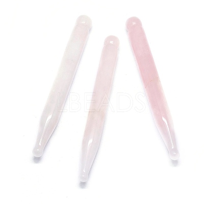 Natural Rose Quartz Massage Sticks X-G-O175-03A-1