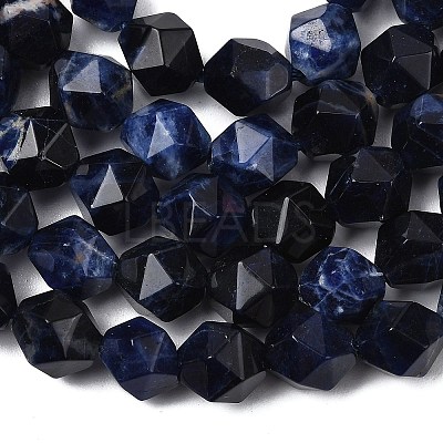 Natural Sodalitee Beads Strands G-Z119-A35-02-1