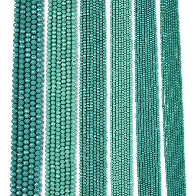 Opaque Solid Color Imitation Jade Glass Beads Strands LS-EGLA-A044-P8mm-D31-1