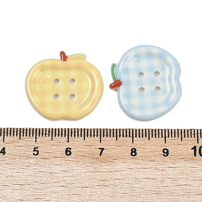 4-Hole Plastic Buttons FIND-Z077-04-1