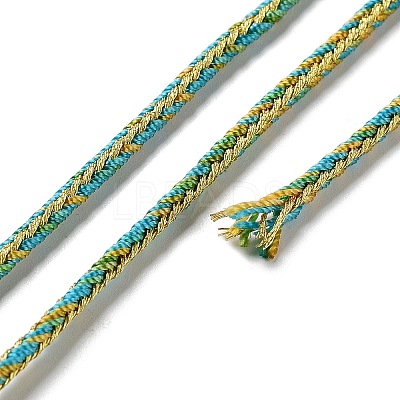14M Two Tone Polyester Braided Cord OCOR-G015-02A-09-1