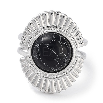 Ion Plating(IP) 304 Stainless Steel Ring RJEW-B059-07P-05-1