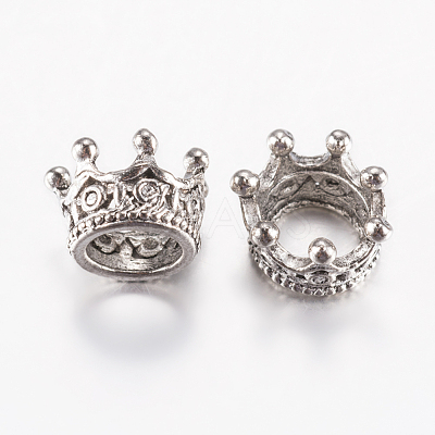 Tibetan Style Alloy Beads PALLOY-F200-12AS-1