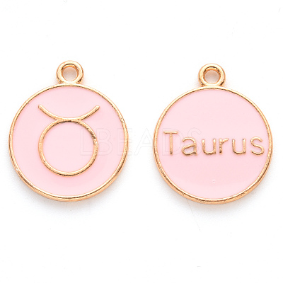 Alloy Enamel Pendants ENAM-S124-01A-09C-1