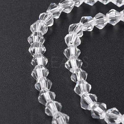 Transparent Glass Beads Strands EGLA-A039-T3mm-D13-1