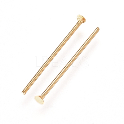 304 Stainless Steel Flat Head Pins STAS-L238-006H-G-1