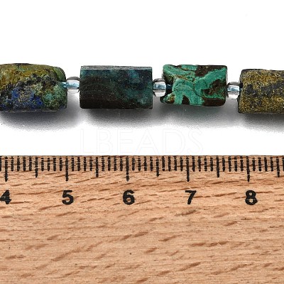 Natural Chrysocolla Beads Strands GG-CBA8682-A11-1