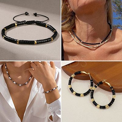 1 Strand Natural Black Onyx Beads Strands G-PA0002-32-1