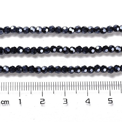 Electroplate Opaque Glass Beads Strands EGLA-A035-P3mm-A18-1