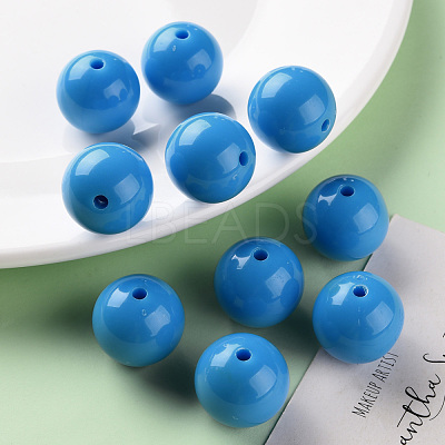 Opaque Acrylic Beads MACR-S370-C20mm-9-1