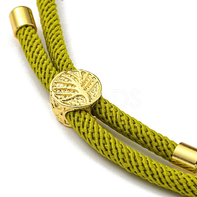 Nylon Cords Bracelet Makings Fit for Connector Charms AJEW-P116-01G-08-1
