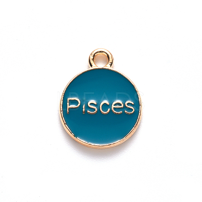 Alloy Enamel Pendants LS-ENAM-S124-01B-05H-1