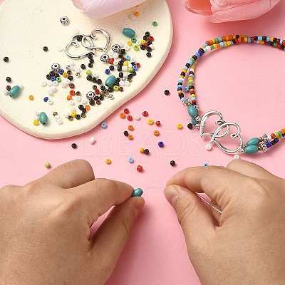 DIY Anklet Making Kit DIY-YW0007-92-1