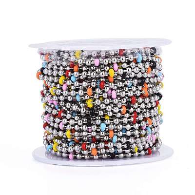 304 Stainless Steel Ball Chains CHS-K009-03P-1