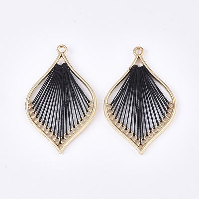 Cotton Thread Woven Pendants FIND-S306-03A-1