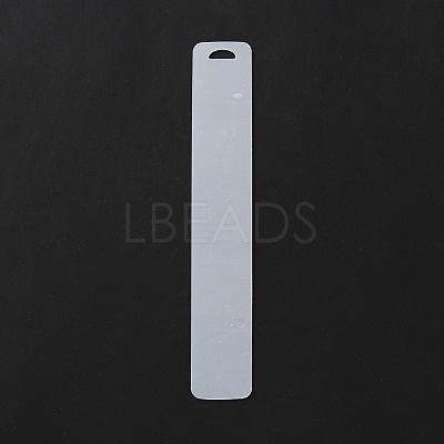 Transparent Blank Acrylic Bookmarks DIY-WH20007-63A-1