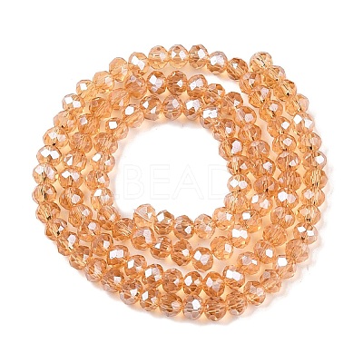 Electroplate Glass Beads Strands EGLA-A044-T3mm-A23-1