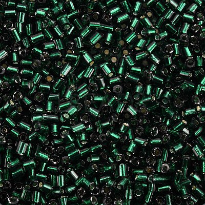 8/0 Glass Bugle Beads SEED-S032-07A-53A-1