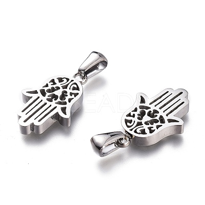 Tarnish Resistant 304 Stainless Steel Pendants LS-STAS-Z006-03P-1