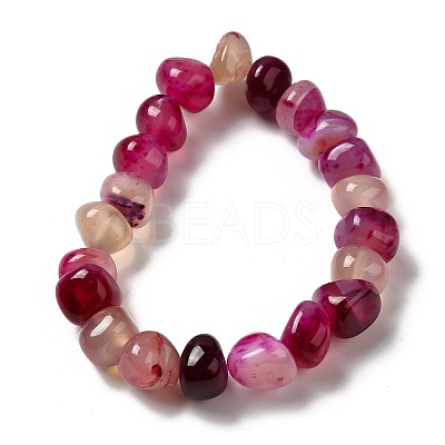 Natural Agate Beads Strands X-G-H295-B01-11-1