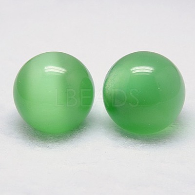 Cat Eye Sphere Ball Display Decoration LS-DJEW-D031-40mm-06-1