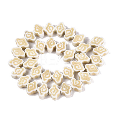 Handmade Porcelain Beads PORC-Q008-09I-1