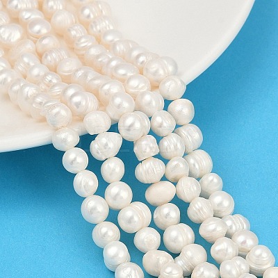 Natural Cultured Freshwater Pearl Beads Strands PEAR-I007-07Y-11A-1