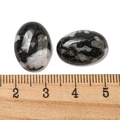 Natural Zebra Jasper Cabochons G-C115-01A-39-1