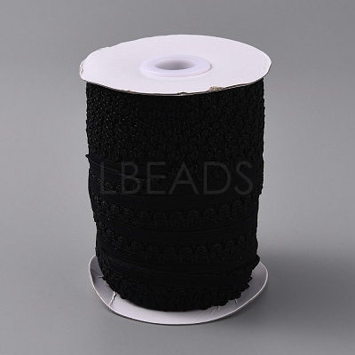 Polyester Elastic Cords with Single Edge Trimming EC-WH0020-06B-1