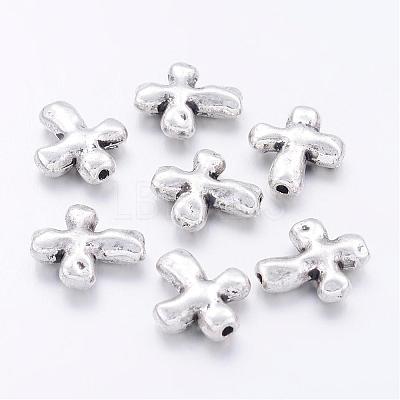 Tibetan Style Alloy Beads PALLOY-A018-AS-RS-1