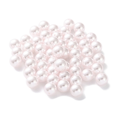 Plastic Imitation Pearl Beads FIND-M059-01C-08-1