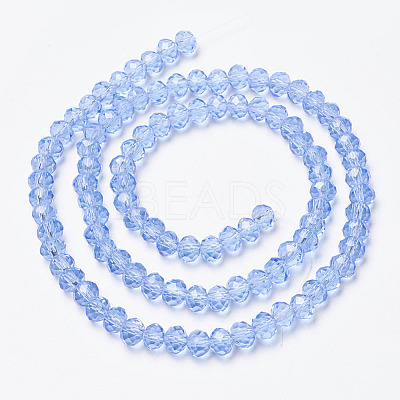 Glass Beads Strands EGLA-A034-T4mm-D14-1