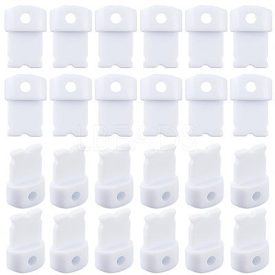 50Pcs PVC Plastic Mobile Dustproof Plugs FIND-SC0022-45B-1