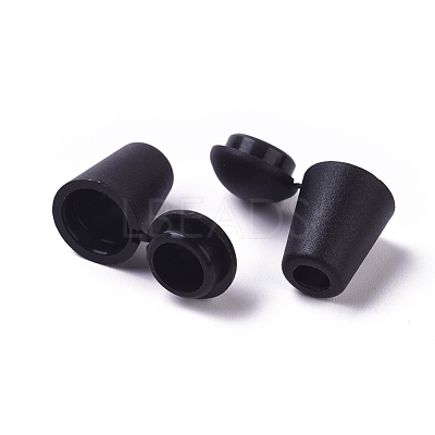 Plastic Detachable Bell Stopper Cord Ends KY-G010-09-1