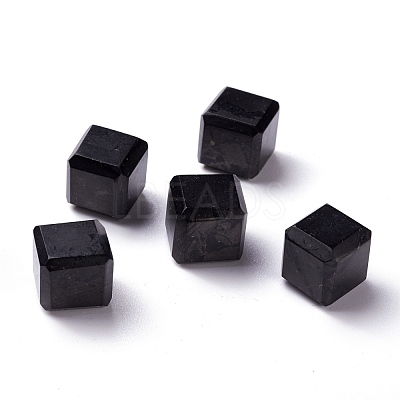 Natural Shungite Beads G-F675-23A-1