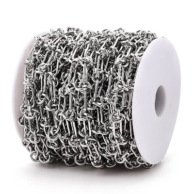 Iron Oval with knot Link Chains CH-N004-14P-1