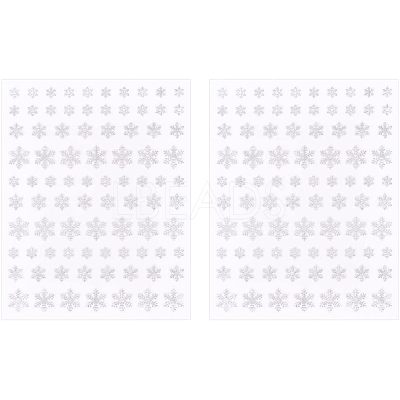 Women's PET Plastic Self Adhesive Face Glitter Stickers for Makeup DIY-OC0009-95B-1
